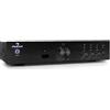 Auna Amplificatore Audio Stereo, Impianto Hifi per Casa, Controllo degli Alti, Amplificatore Subwoofer e Casse con Potenza Audio 1 Canale, Telecomando, Ingresso AUX e Speakers
