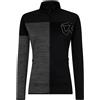 Rock Experience Kobra Mock Neck Fz Woman Fleece felpa da donna