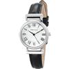 ANNE KLEIN - Orologio da donna con cinturino in pelle, Nero