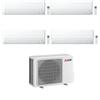Mitsubishi Climatizzatore Quadri Split MSZ-BT VGK 9+9+12+12 con MXZ-4F80VF Inverter R-32 Wi-Fi Classe A++ ,