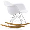 Eames Plastic Armchair RAR sedia a dondolo