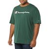 Champion Classic Jersey Script T-Shirt, Verde (Green), M Uomo