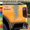 Kit 2 Adesivi Universali FASCIA 4x4 OFF ROAD Pick-Up Fuoristrada Suv cod.2418