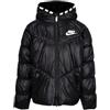 Nike giubbotto chevron cinched GIRL GIUBBOTTI Nero 7 ANNI