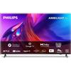 Philips TV Led 4k The One 75PUS8818 75 pollici Ambilight Smart TV Processore immagini P5 a 120 Hz Dolby Vision Dolby Atmos.