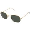 Ray-Ban Octagonal RB3556 919631 | Occhiali da Sole Graduati o Non Graduati | Prova Online | Unisex | Metallo | Ovali / Ellittici | Oro | Adrialenti