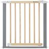BADABULLE Cancelletto Safe & Lock legno metallo, Per aperture da 73 a 81.5 cm