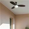 Faro Barcelona Palma Ventilatore Marrone Scuro