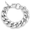 Giovanni Raspini / Catene / bracciale onda piatta grande / argento - 11896