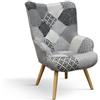 PAZZO DESIGN Poltrona Ludovica, Multicolor