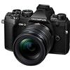 Olympus Kit per fotocamera Olympus OM-D E-M5 Mark III con sistema Micro Quattro Terzi, sensore da 20 MP, stabilizzatore dell'immagine a 5 assi, video 4K, nero, include obiettivo M.Zuiko PRO da 12-45mm