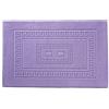 SpazioTessile Tappeto Bagno Scendi Doccia Spugna cm 45x60-60x90-60x120-60x180 Cotone Greca Made in Italy (Lilla, 60x90)