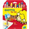 FILA S.P.A Fila Giotto Be-be 12 Matitoni con Temperamatite