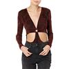 Desigual Body Blouse, Colore: Rosso, XS Donna