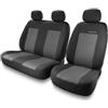 Mossa Coprisedili compatibili con Iveco Daily II, III, IV, V, VI (1990-2019) - fodere sedili - set coprisedili auto universali - BE-2