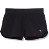 energetics Bamas 4S Shorts Black/Redwine 128