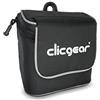 Clicgear Borsa accessori Golf Trolley, nero/bianco, 15,2 x 3,5 + portabicchieri XL, nero