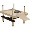 AFGSsm Isola per tartarughe d'acqua, Piattaforma tartarughe d'acqua, Isola galleggiante tartarughe per Tartarughe Molo Galleggiante(SIZE:L)