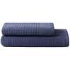 osama home SWEET HOME - Asciugamani Bagno Viso e Bidet in Spugna di Puro Cotone 100% Certificato OEKO-TEX Zero Twist, Set con Asciugamano Bagno 50x100 e 40x50 Morbido e Assorbente anche come Asciugamano Palestra