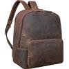 STILORD 'Athena' Zaino Donna Pelle Grande Zainetto con Scomparto per Laptop 13,3 Pollici Daypack Vintage per le Donne Vera Pelle, Colore:zamora - marrone