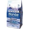 Monge Grain Free Adult Mini Acciughe e Patate - 2.5 Kg