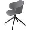 ET AL sedia girevole con scocca imbottita e braccioli CLASSY 1087m - 1087M-M-AL-PSH