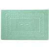 SpazioTessile Tappeto Bagno Scendi Doccia Spugna cm 45x60-60x90-60x120-60x180 Cotone Greca Made in Italy (Verde, 60x90)