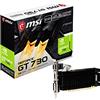 MSI Gaming 64-Bit Dual-Link DVI-D/HDMI NVIDIA GeForce Scheda grafica a basso profilo (N730K-2GD3H/LPV1)