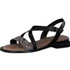 Tamaris Donna 1-28111-42, Sandali con Tacco, Pettine Nero, 36 EU