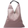 FrasiBags Borsa Sacca a Spalla in Vera Pelle Made in Italy, Borsa Donna a Spalla, Borsa a Spalla, Sacca in Pelle Grande (Rosa Cipria)