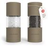 LARS NYSØM Macine Sale e Pepe Set - Macinasale e Macinapepe Manuale Mill | Set di Macine per Sale e Pepe in Acciaio Inossidabile - Macinino in Ceramica Regolabile - Designer Spice Mills - Ricaricabile