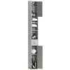 SoBuy Armadio Colonna bagno, Mobile bagno alto con 2 Ante e 1 cassetto altezza: 180 cm BZR34-HG IT