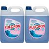 FULCRON Detergente Neutro Pavimenti Profumati, Detersivo Pavimenti, Asciugatura Rapida, Pulisce ed Igienizza, Senza Risciacquo, Elimina Cattivi Odori, Profumo Aria Di Bosco, 1 LT