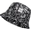 Vibe Festival Gear Cappello da Pescatore Unisex per Uomo Donna Cappello da Pesca Carino Cappello da Pescatore,