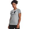 Under Armour 1 Pezzo T-Shirt, Bianco/Nero, S Donna