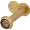 Amig - Spioncino Mod. 3 con Lente Super Angolare per Porte Interne ed Esterne 3-14 in Alluminio Colore Oro | Ottone | Misure: Diametro 14 mm | Spessore della Porta: 70-110 mm