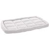 Flamingo Rectangular Jacquard Cushion - 100.5 x 63.5 x 8 cm - Washable - Non-Slip Bottom And Suitable for Metal Cages - Grey
