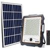 M Ledme - Proiettore solare a LED con fotocamera Jeff 300W, luce fredda (6000k), sensore di movimento/crepuscolare, 1080P, impermeabile IP67, 2900lm, telecomando con app, per patio, giardino, strada.