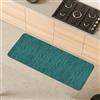 Comart - Tappeto Cucina Nancy - Antiscivolo - Lavabile in Lavatrice - Moderna Passatoia in Ciniglia - Runner per Corridoio e Cucina - Morbido e Resistente - Made in Italy - Giada - 50x130 cm