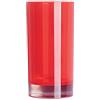 Excelsa Linea Bagno Bicchiere Portaspazzolini, Plastica, Rosso