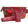 L'Erbolario ROSA PURPUREA Beauty Pochette Favolosa Edizione Limitata Bagnogel 75 ml e Crema Profumata per il Corpo 75 ml