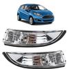 BIAREN Coppia Specchietto retrovisore per portiera Destra E Sinistra Trasparente Per Ford Fiesta B-Max 2008-2017 1748314 1748313