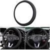 CGEAMDY Coprivolante Auto, Coprivolante in Pelle Microfibra, Copri Volante Antiscivolo Traspirante Durevole, Universale Protezione Custodia Volante Auto per Macchina Autocarri(Nero)