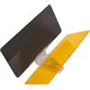 JNNJ Visiera Solare Antiriflesso 2 in 1 per Auto, Visiera Solare Multifunzionale per Auto Antiriflesso E Protezione Solare Dai Raggi Uv E Dall'abbagliamento Neve, Visiera Antiriflesso Giorno E Notte
