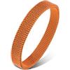 FANCIBAND Bracciale Donna Acciaio Inox Elastico Bigiotteria Braccialetto Regalo Donna Ragazza per Amica Sorelle Fidanzata Moglie Mamma Figlia (Verde)