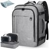 Vinstatin Zaino Ryanair 45x20x35 (40L) da Viaggio per Donne e Uomini, 17.3 Zoll Aereo con 4 Sacchetti Organizzatori, Bagaglio a Mano Borsa Cabina Travel Casual