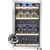 Kalamera Cabina vino 2 zone 45 bottiglie120 litri