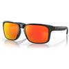 Oakley Occhiali Oakley Holbrook nero lucido lenti prizm ruby polarizzate