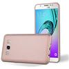 Cadorabo Custodia per Samsung Galaxy J5 2016 in Oro Rosa Metallico - Morbida Cover Protettiva Sottile di Silicone TPU con Bordo Protezione - Ultra Slim Case Antiurto Gel Back Bumper Guscio