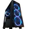 Golook PC Gaming Fisso Ryzen 5 4500 32GB RAM DDR4 SSD 1TB AMD Radeon RX7600 8GB